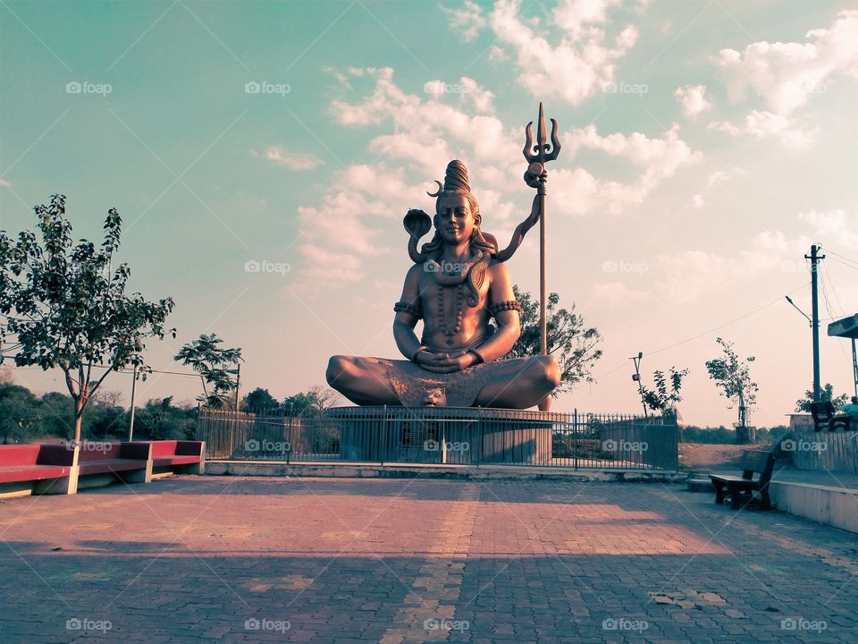 Lord Shiva statue