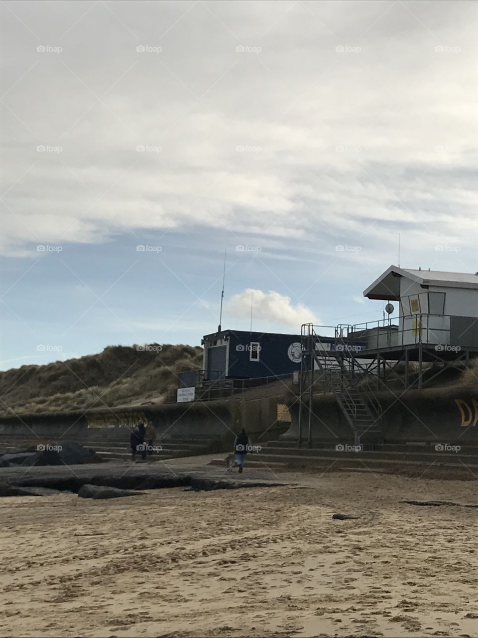 Sea Palling on mild January day