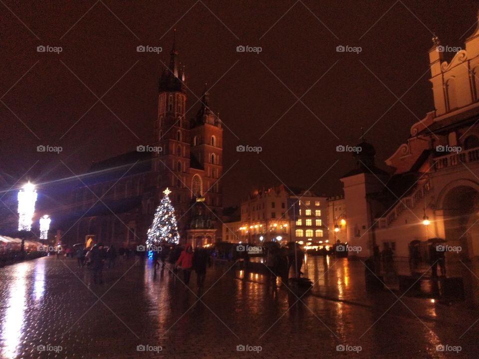 Cracow's Main Square
