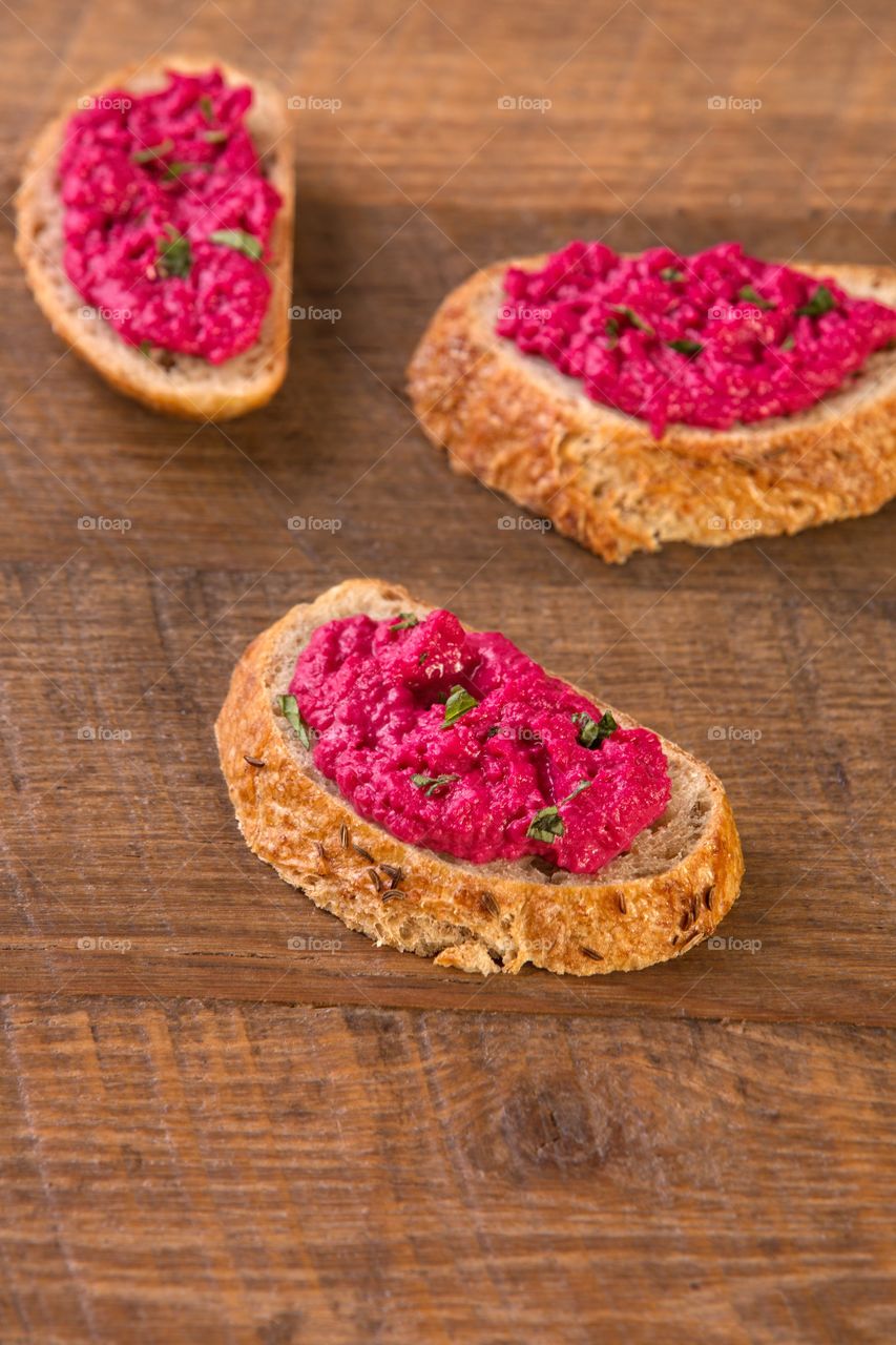 Pink Hummus