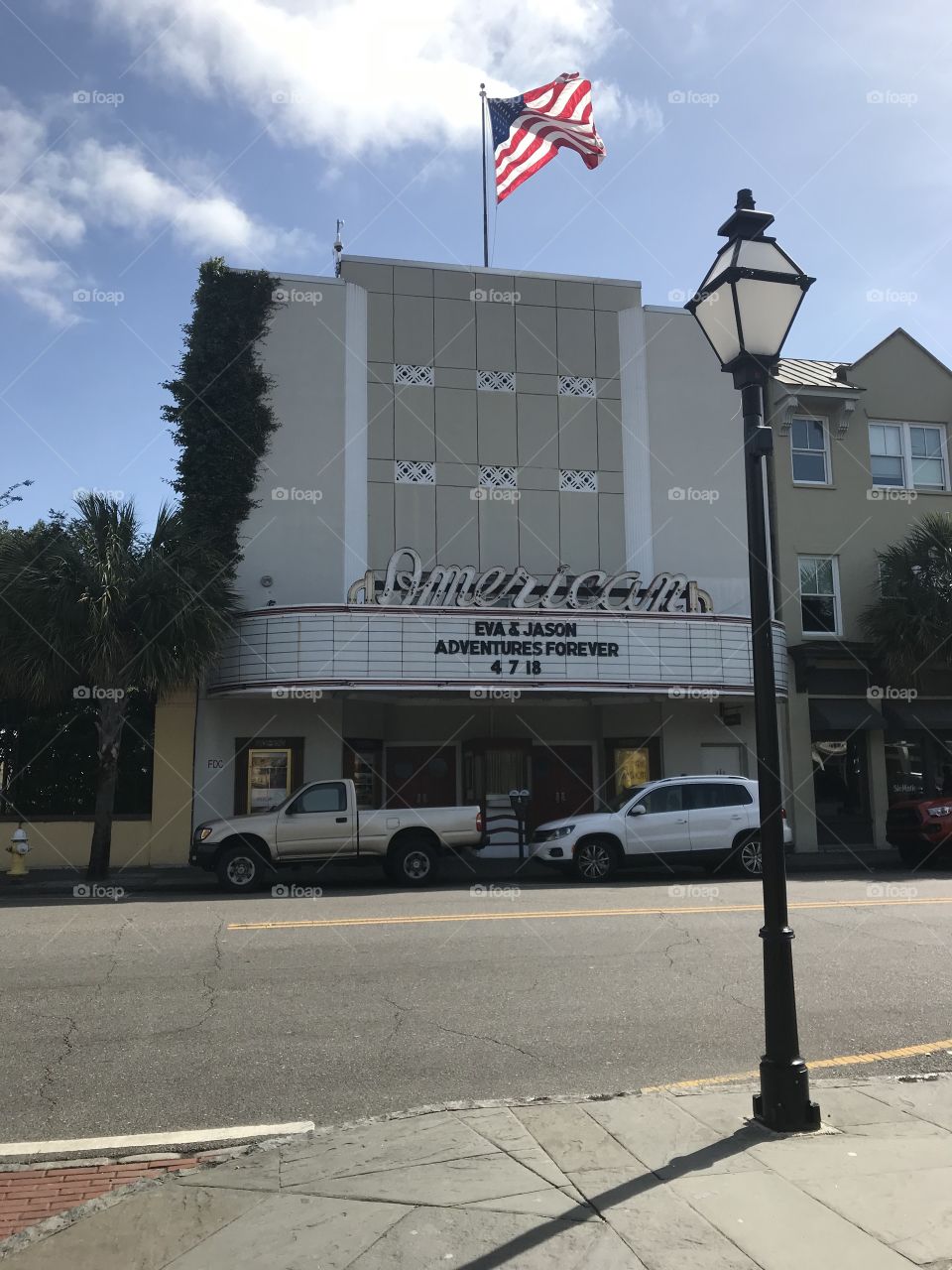 Movie theatre from ‘The Notebook’. Charleston NC