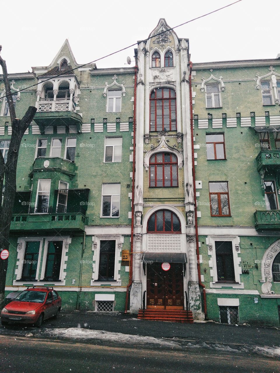 Old architecture of Kiev