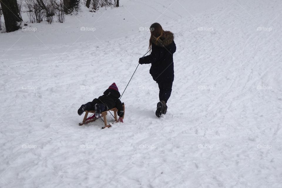 Winter with friends 