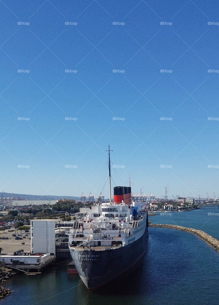 Docked in Long Beach