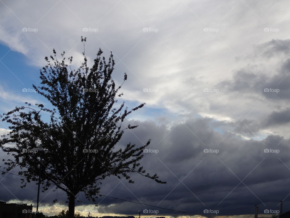 Storm clouds