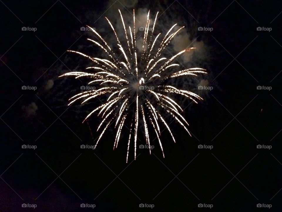 Fireworks Vordingborg Denmark 