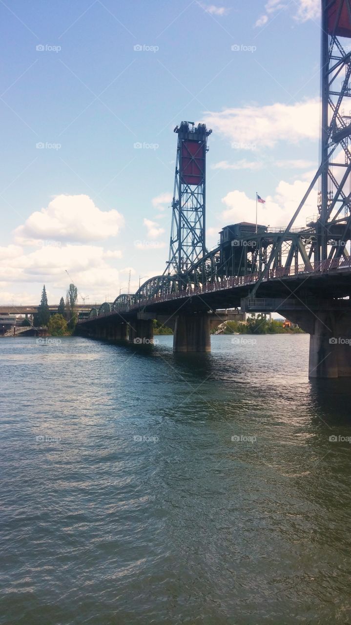 One of the many Portland bridges