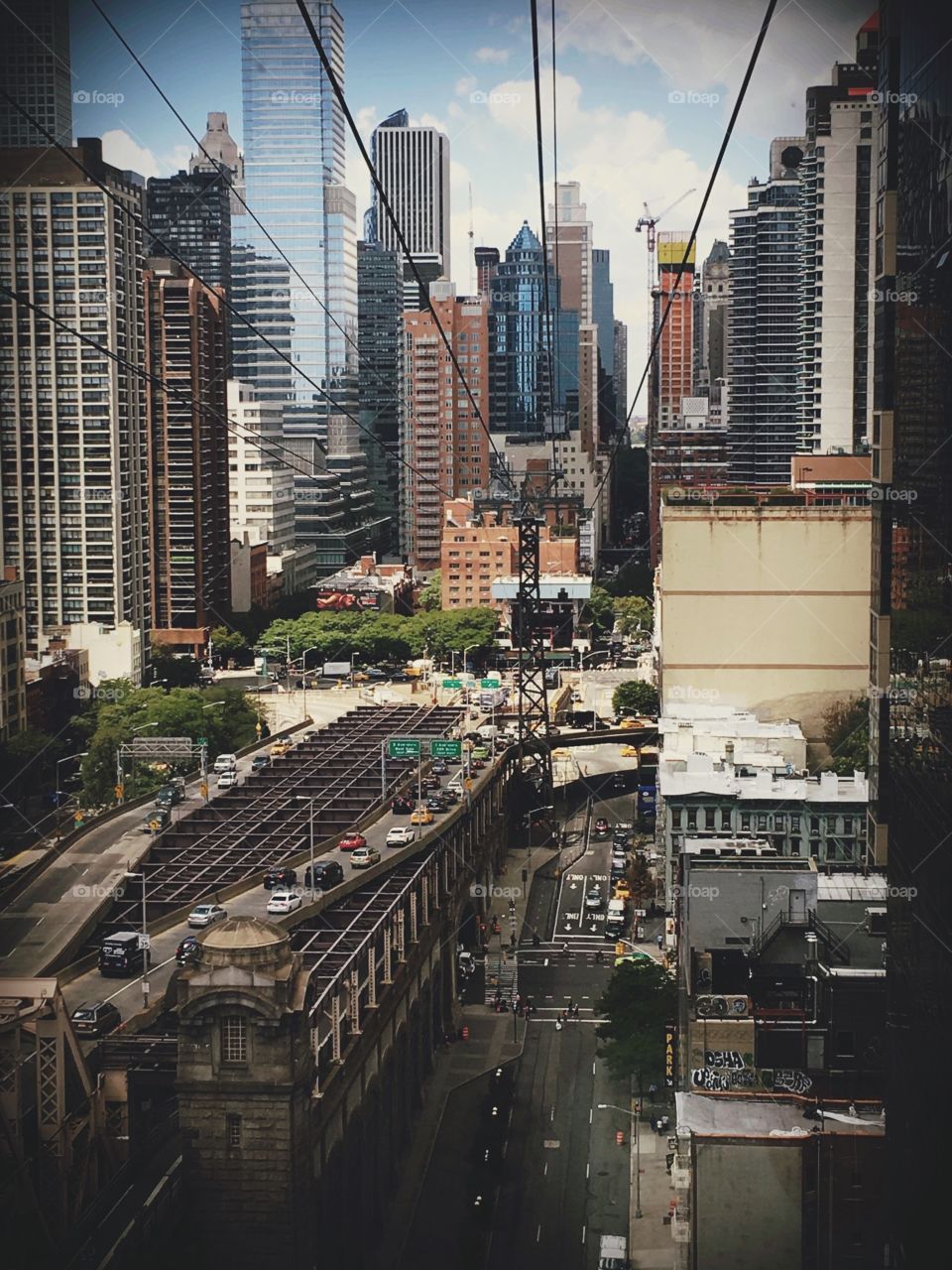 #NewYorkCity #NYCfromtheair #RooseveltIsland #Manhattan #I❤NYV
