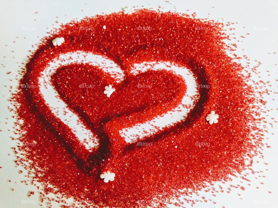 Red Sparkle Valentine
