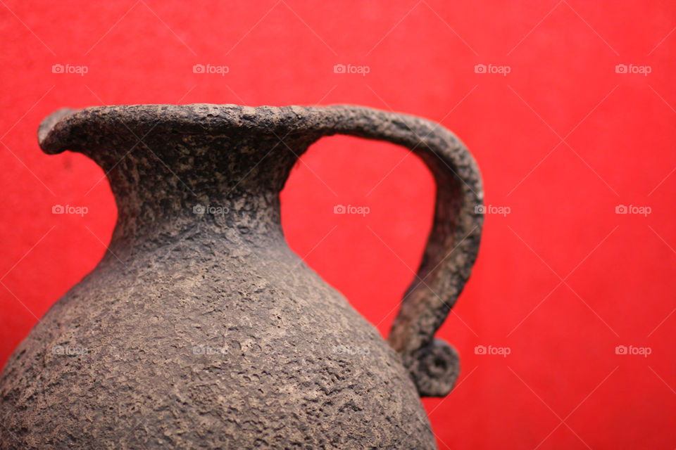 red ornament ewer object by kaprillyon