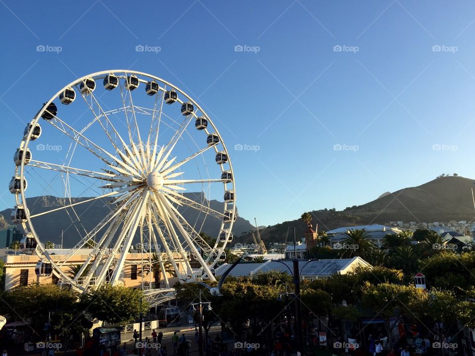 Big wheel. Cape Town wheel