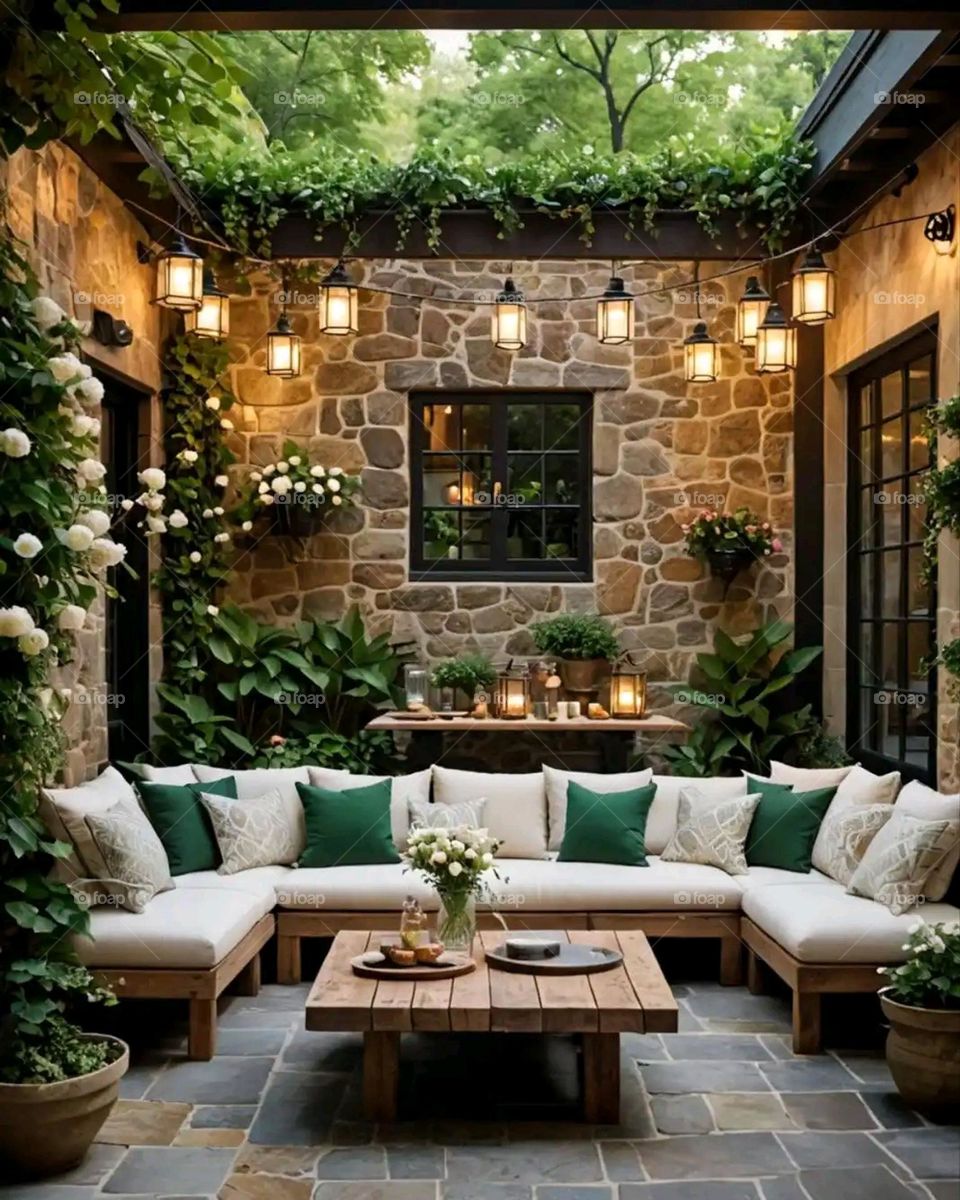 Glory be to God, the magnificent and picturesque view and the natural green trees are a view that is nothing more wonderful than it