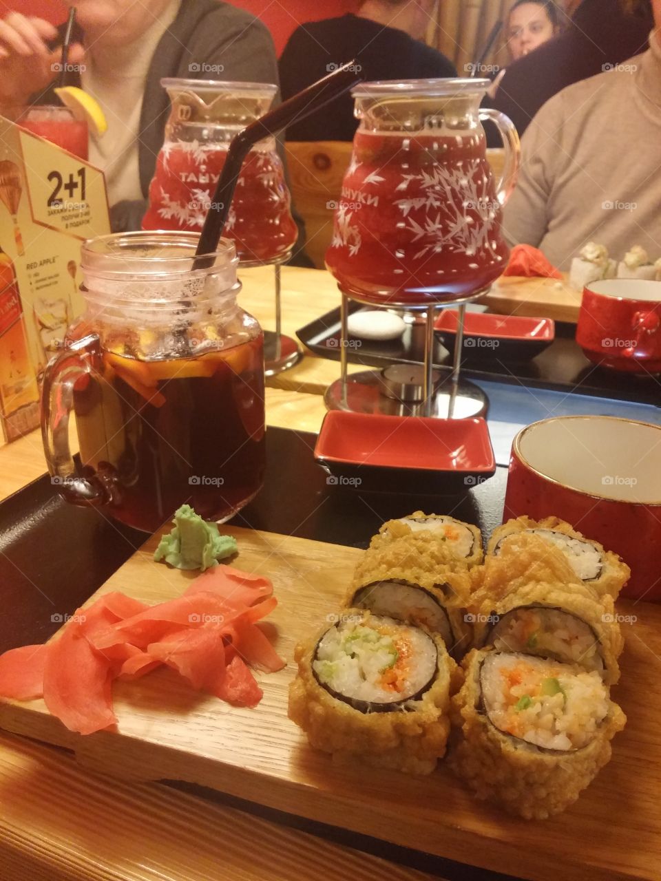 dinner in tanuki
