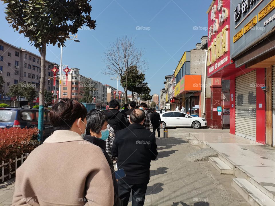 Queue up for nucleic acid