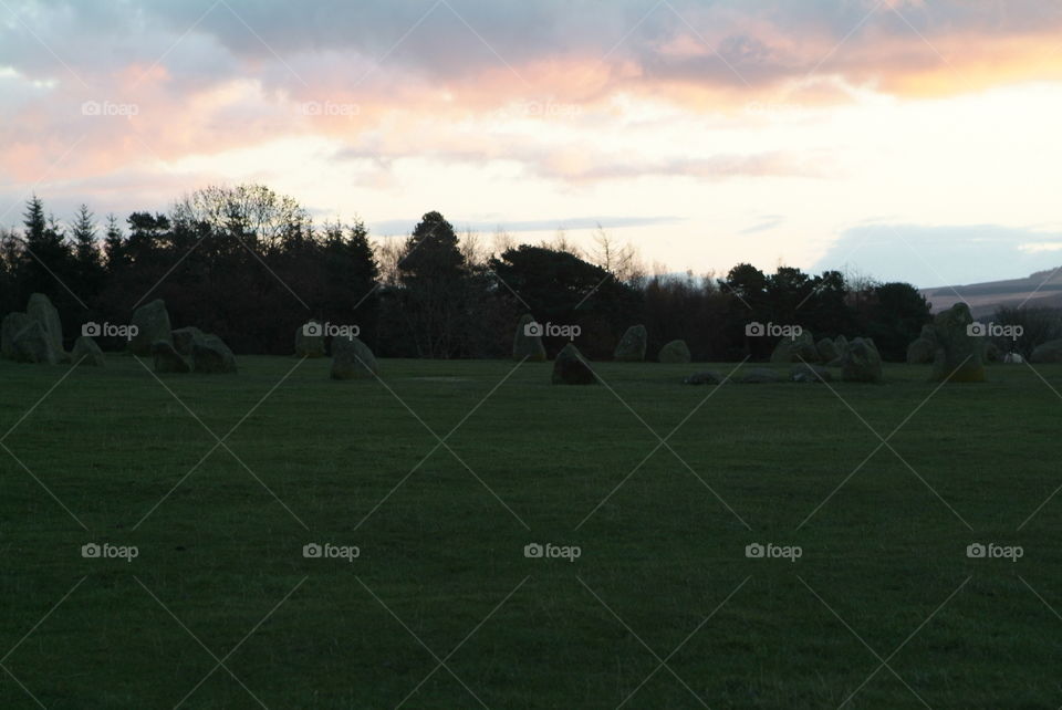 Sunrise in Lake District 