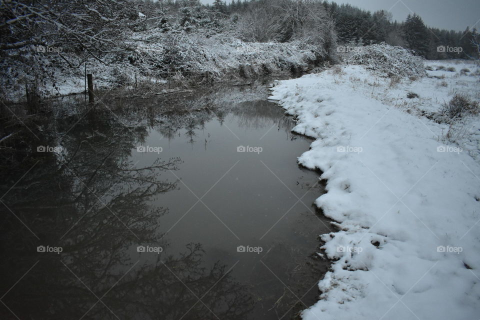 Winter river❄️❄️🎈