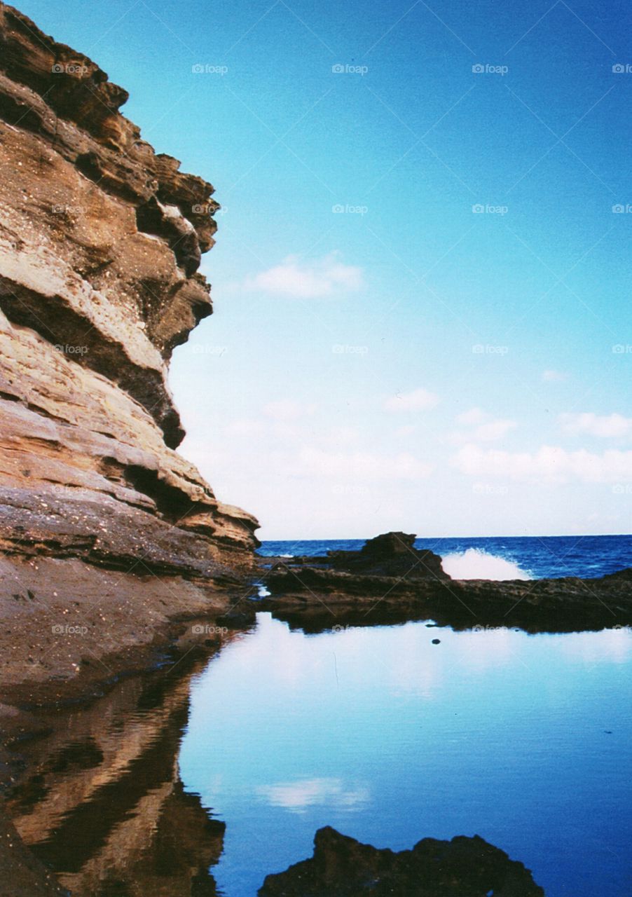 Hawaiian Beach Cliff