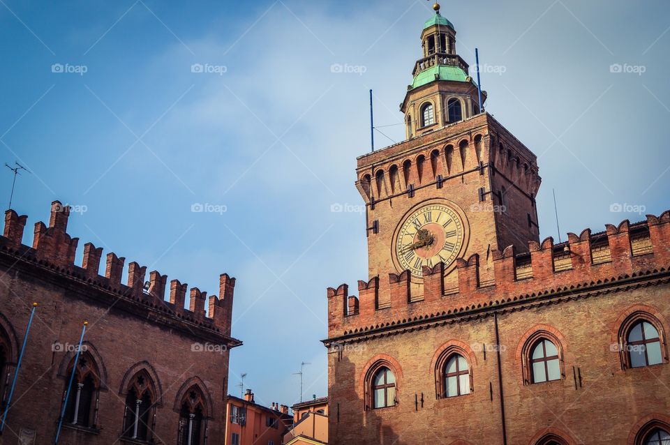 Palacio de accursio bologna italy