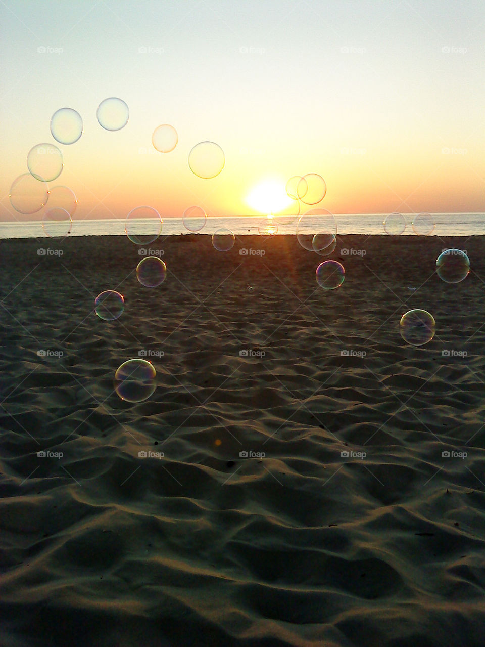 bubbles at sea