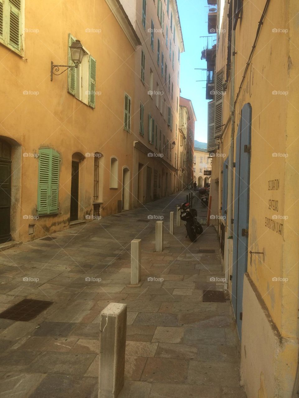 Small typical Corsican located in the old town