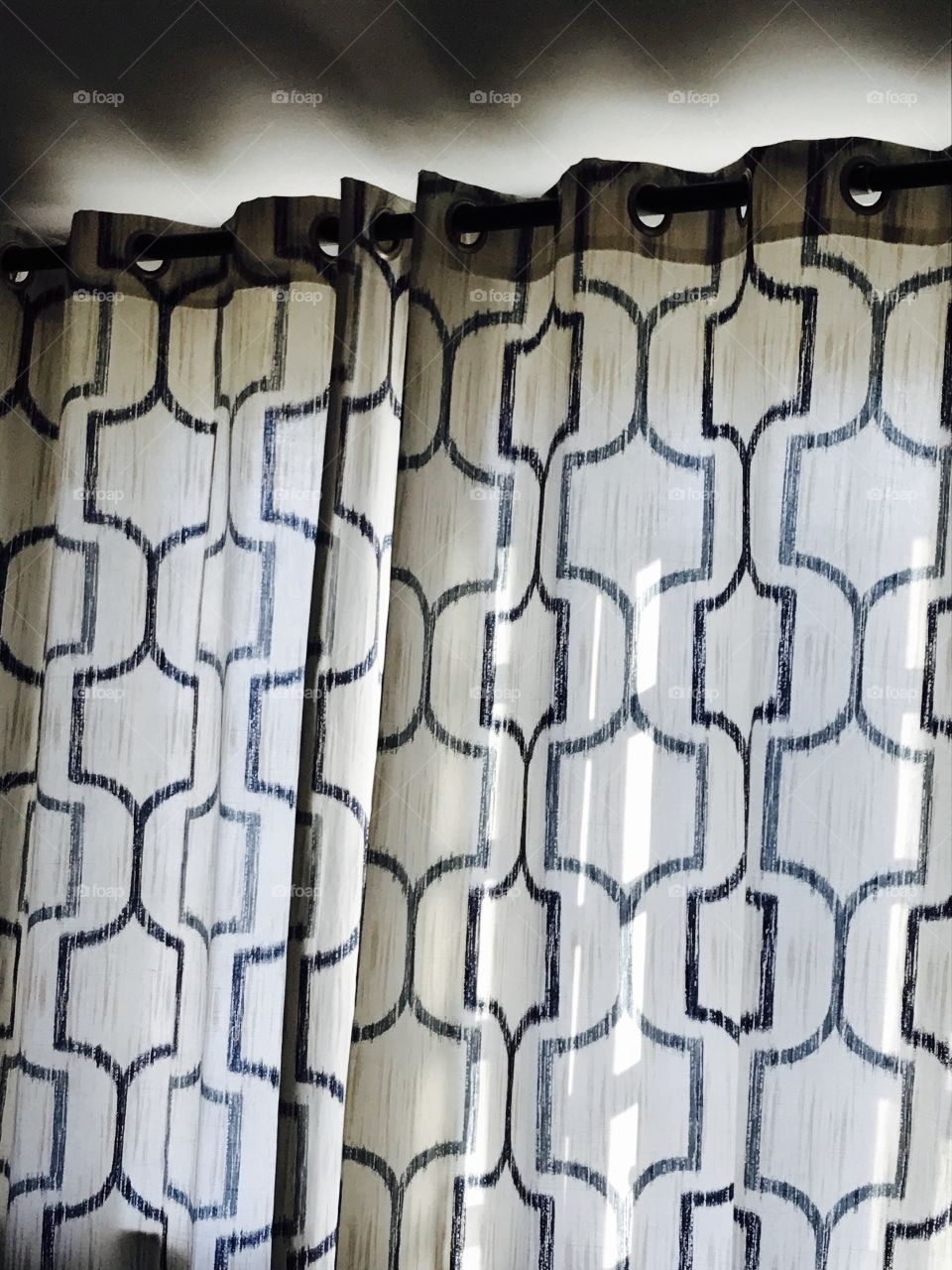 Abstract curtain pattern 