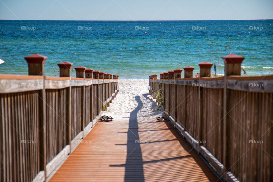 A gorgeous path to the beach