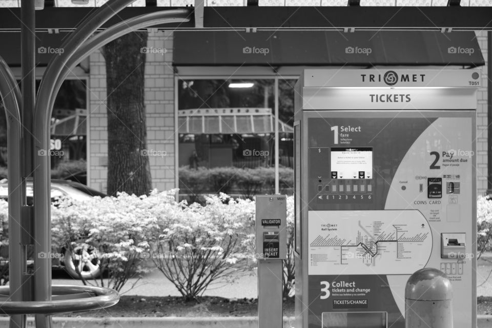 TriMet tickets station 