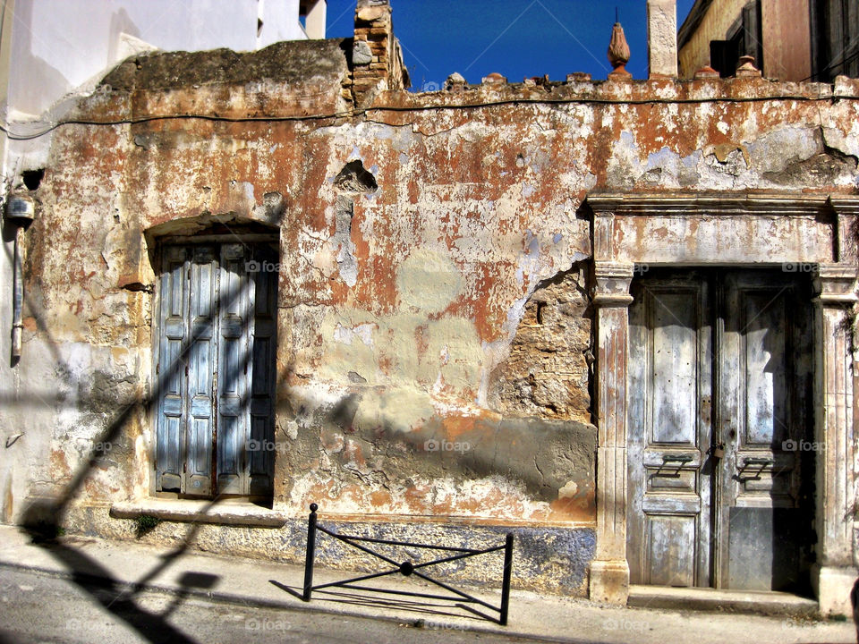 athens house antique abandoned by emmanuelgr