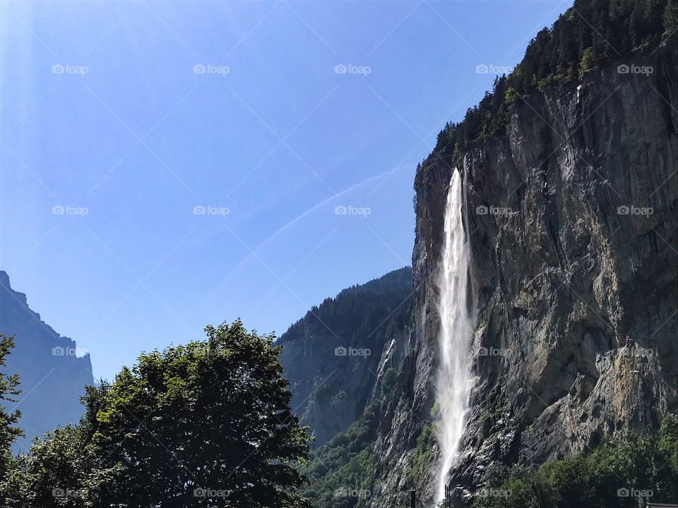 Staubbachfall Wasserfall