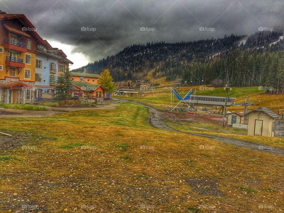 Stormy day on the mountain! 
