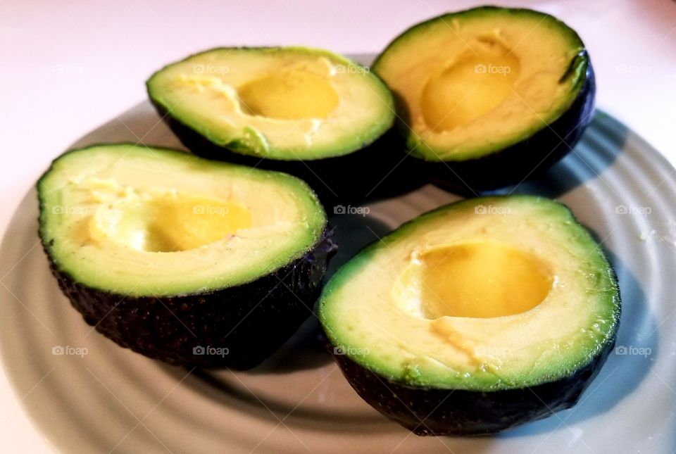 Perfect Avocados to make guacamole.
