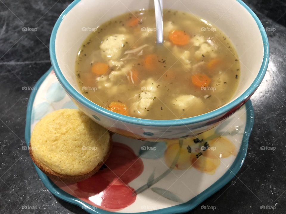 Homemade Chicken Dumpling Soup