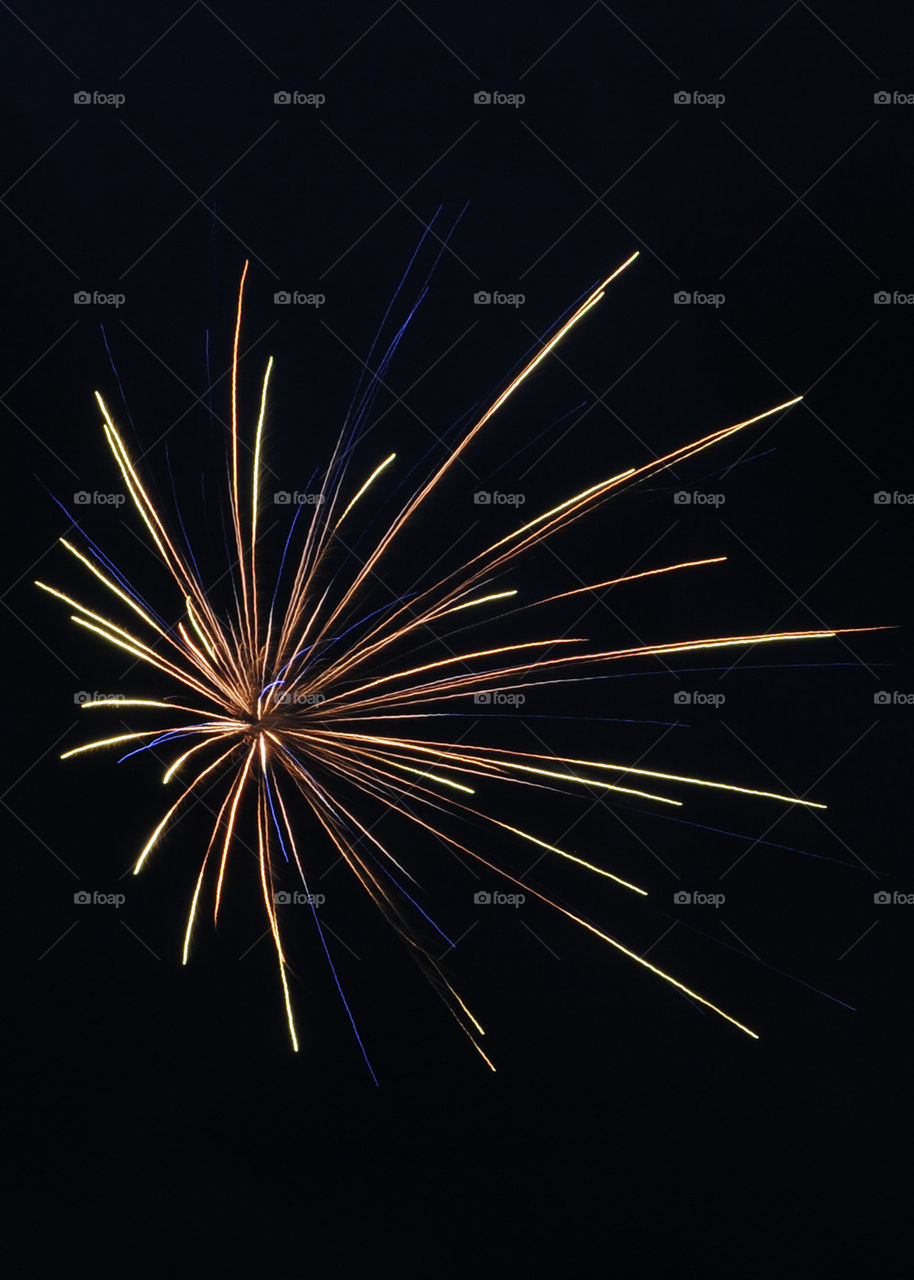 Fireworks blast