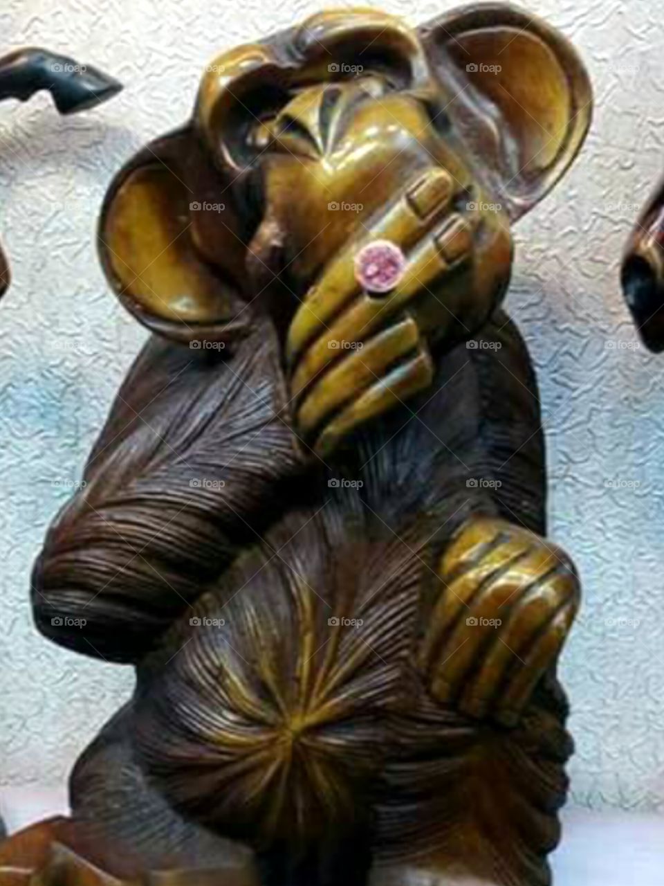 Hande Made  Monkey Statue from a gallery in Alex Egypt