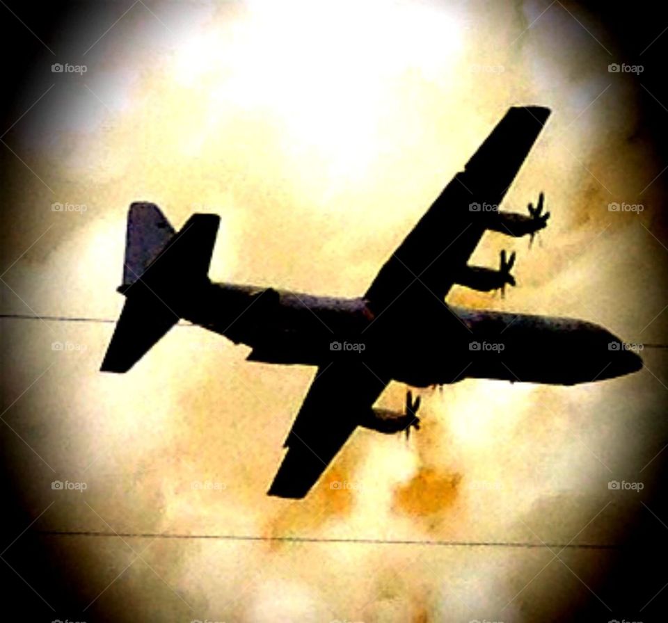 Military Bomber plane