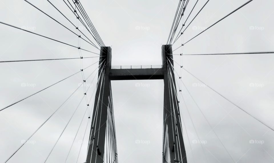 Low angle view of bridge