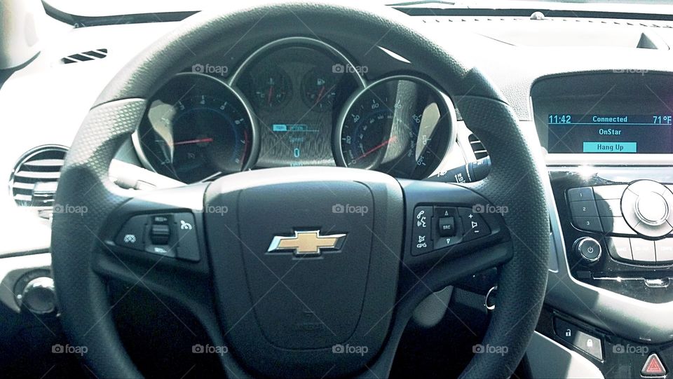 Chevy Cruze steering wheel