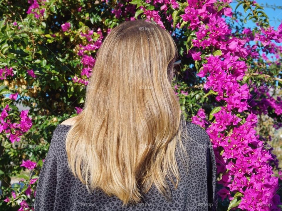 Hair#nature#flowers#human