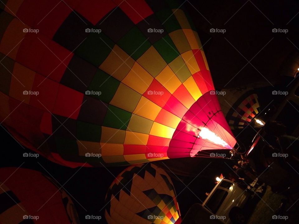 Hot air balloon festival