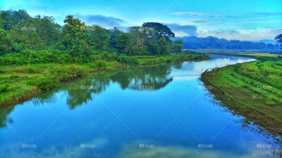 Beautiful view at Watu Cenik, Wonogiri, Jateng , Indonesia