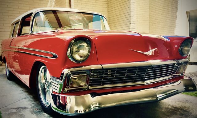 Foap Mission “Red”! Classic  I take 1950’s Red Chevy!