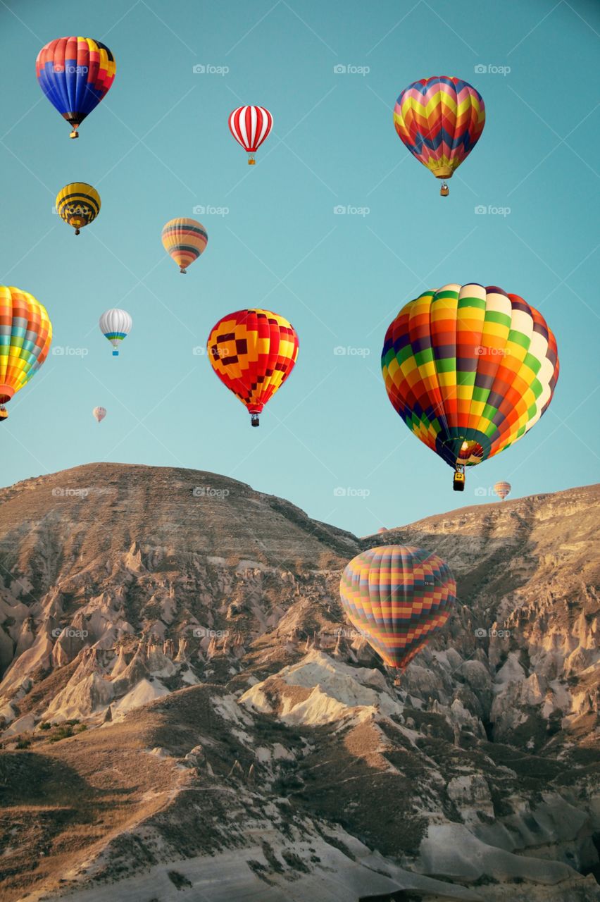 Hot Air balloon HD photography