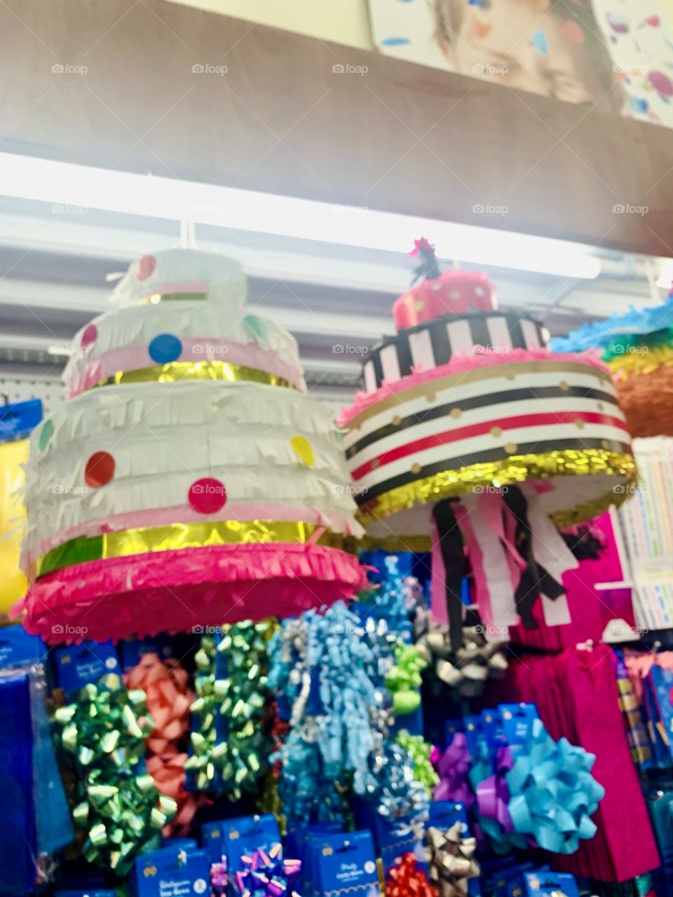 Rainbow Colorful piñatas for birthdays 
