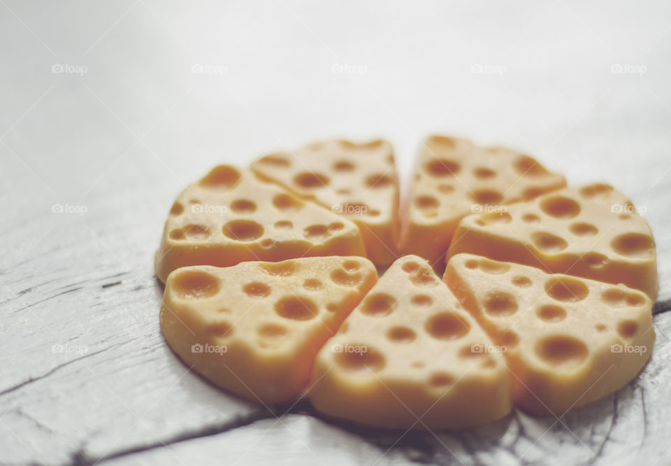 cheese shaped soap