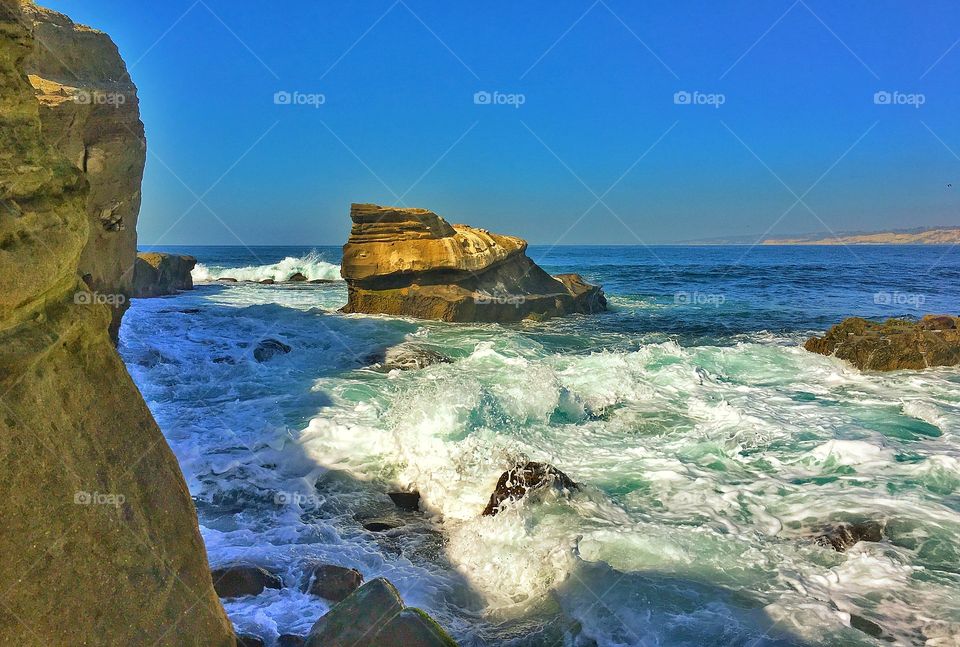 Ocean Waves at La Jolla