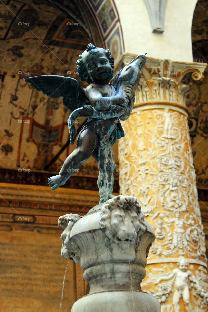 Angel statute in Florence 