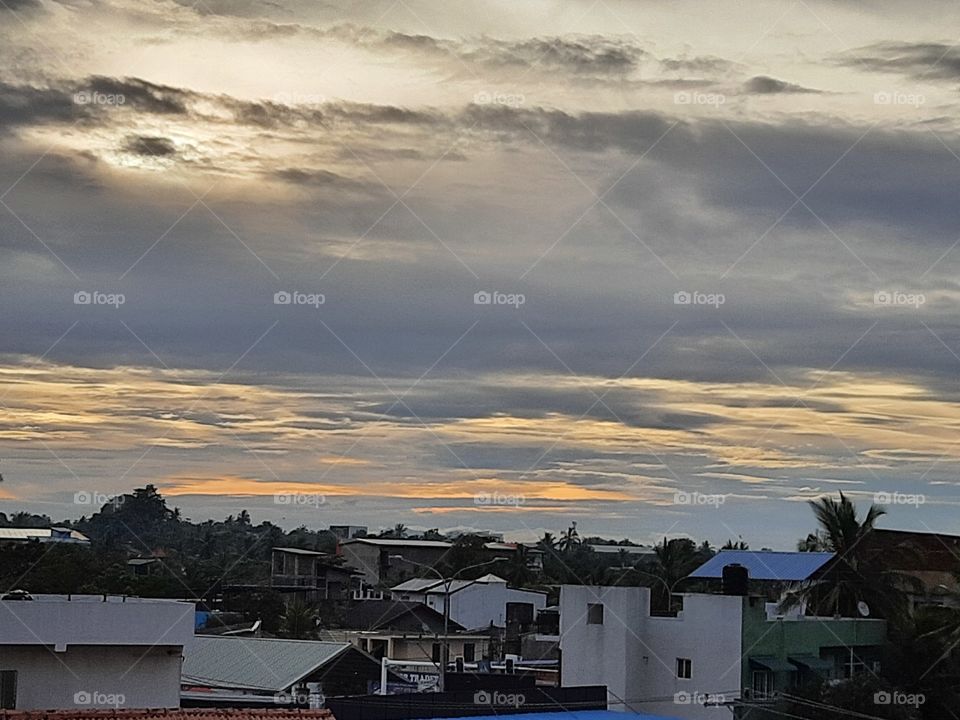 Sky and clouds design around us