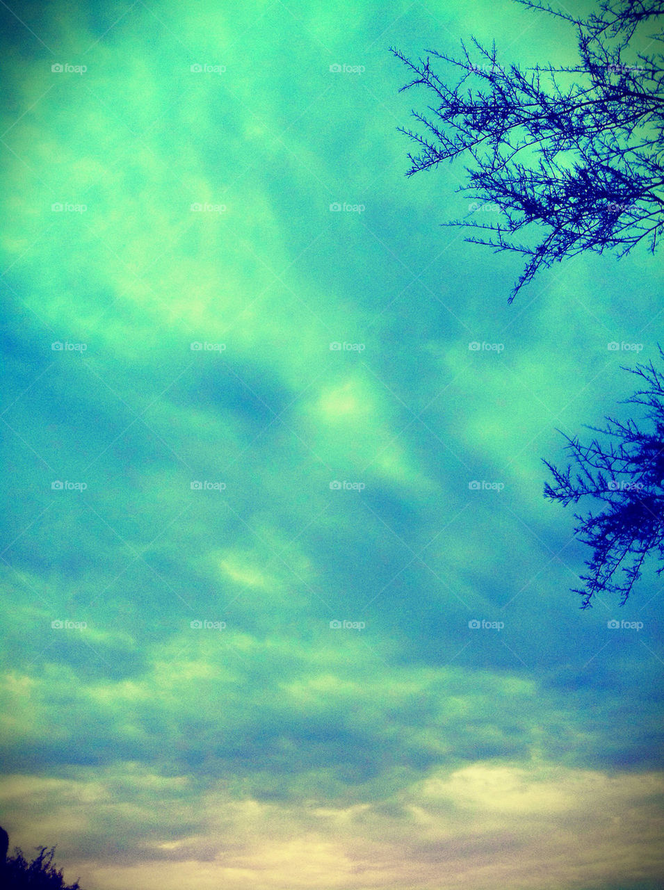 clouds blue relax restful by melody