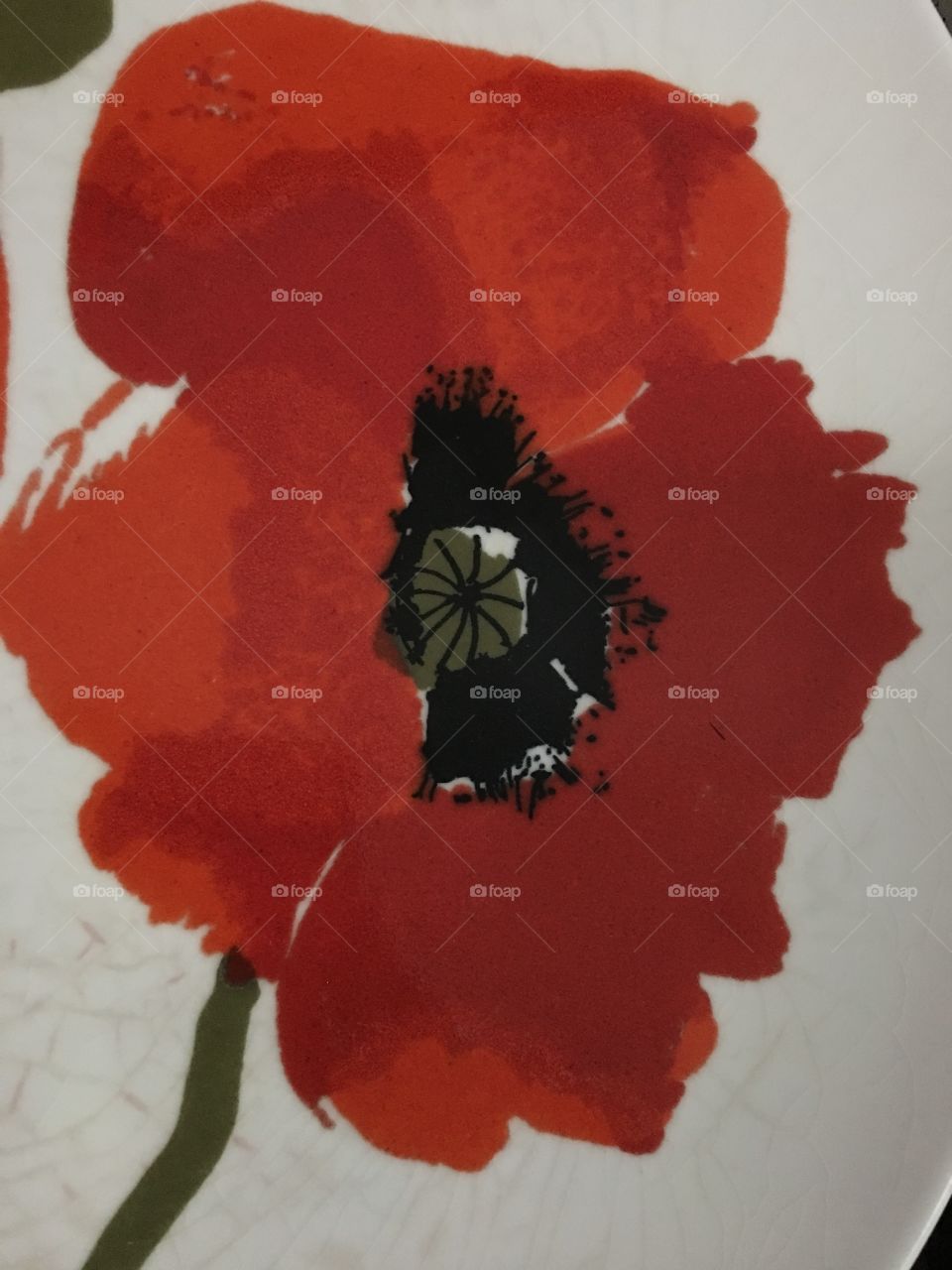 Another poppy painting