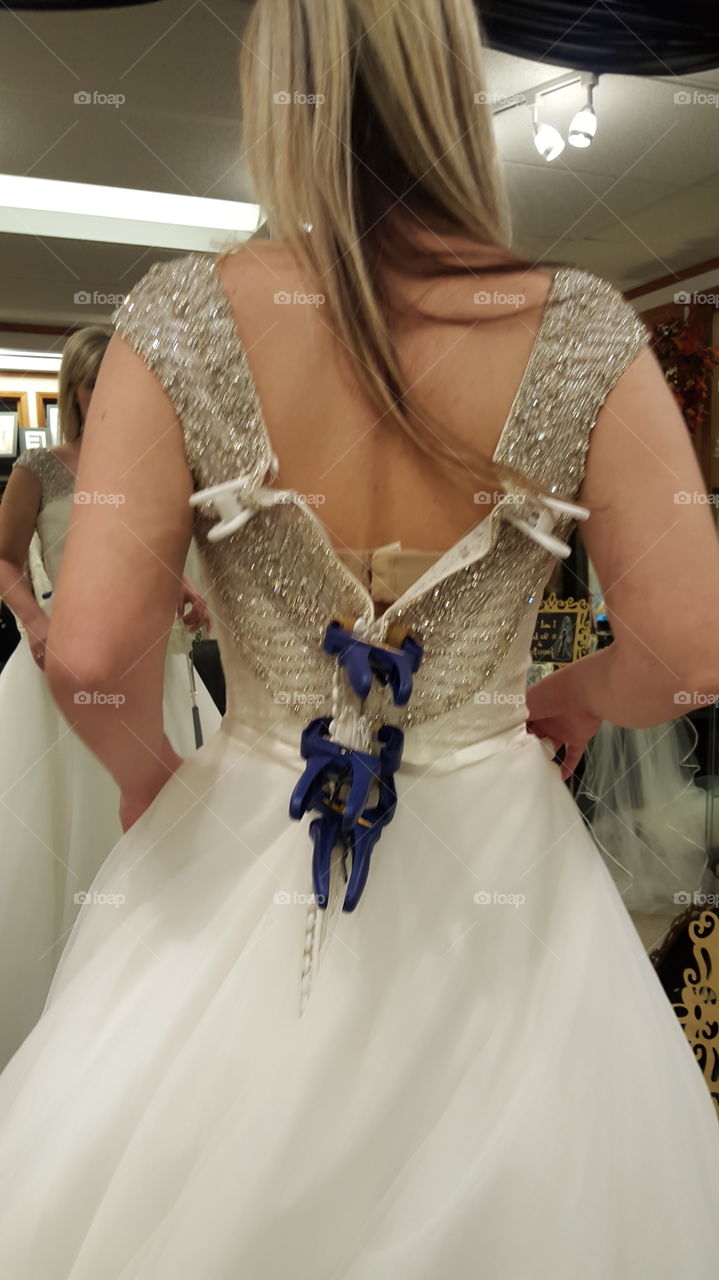 wedding dress shopping